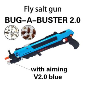 Pistola de sal Bug A Salt 2.0 & 3.0 Gun Salt Pepper Bullets Blaster Airsoft for Bug Blow Gun Mosquito Model Toy Gun Xmas Gift