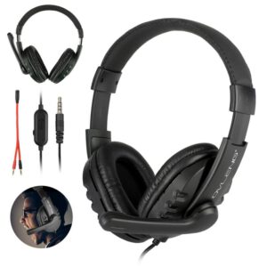Wired Gaming Headphones Gamer Headset Game Earphones With Microphone For PS4 NS Switch X Box One PC Bass Stereo Sound Headset