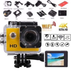 Sport Action Camera Outdoor 30M Waterproof 720P/1080P HD Mini Underwater Cameras Video Recording Helmet Extreme Professional Cam