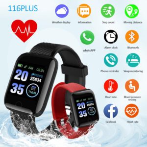 Smart Watch Men Women Smartband Blood Heart Rate Blood Pressure Monitoring Fitness Tracker Safe IP67 Waterproof Smart Bracelet