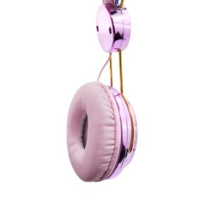 3.5 mm Cute Headphones - Over Ear Wired Girls Kids 1.2m Length Cable 85dB Volume Wired Noise Canceling Headphone