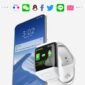LIGE Sports Smart Watch With Bluetooth Wireless Earphone Smart Wristband Heart Rate Blood Pressure Monitor Smart Watch Men Women