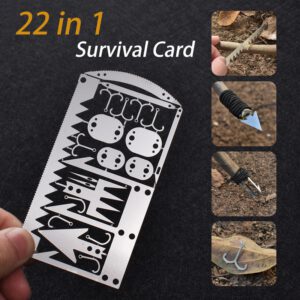 Multifunction Fishing Gear Credit Card Multi-Tool Outdoor Camping Equipment Survival Tools Hunting Emergency Survival EDC Kit